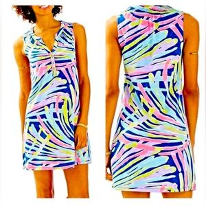 Lilly Pulitzer Sleeveless Essie Dress in Indigo Sea Dreamin
